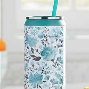 Pioneer Woman Can Cooler Tumbler, Teal